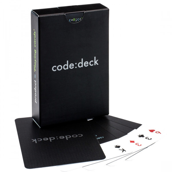 Programmiersprachen-Kartenspiel code:deck