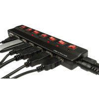 Ultimate Hub mit 7-fach USB + Netzteil Ultimate Hub mit 7-fach USB + Netzteil