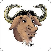 Tasten-Sticker - GNU