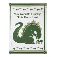 Geschirrhandtuch "May Godzilla destroy this home last" Geschirrhandtuch "May Godzilla destroy this home last"