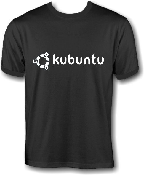 T-Shirt - kubuntu Linux