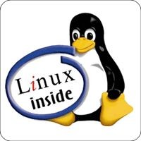 Notebook-Sticker - Linux inside Nr.2