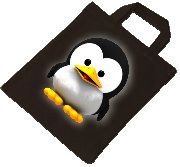 Baumwolltasche - Baby Tux Baumwolltasche - Baby Tux