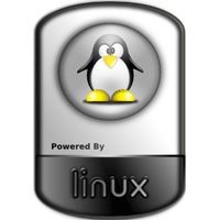 Notebook-Sticker - Linux New Style