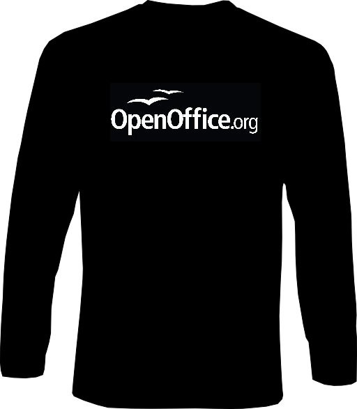 Langarm-Shirt - OpenOffice.org
