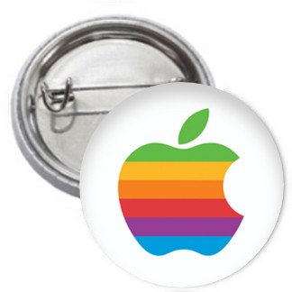 Ansteckbutton - Apple