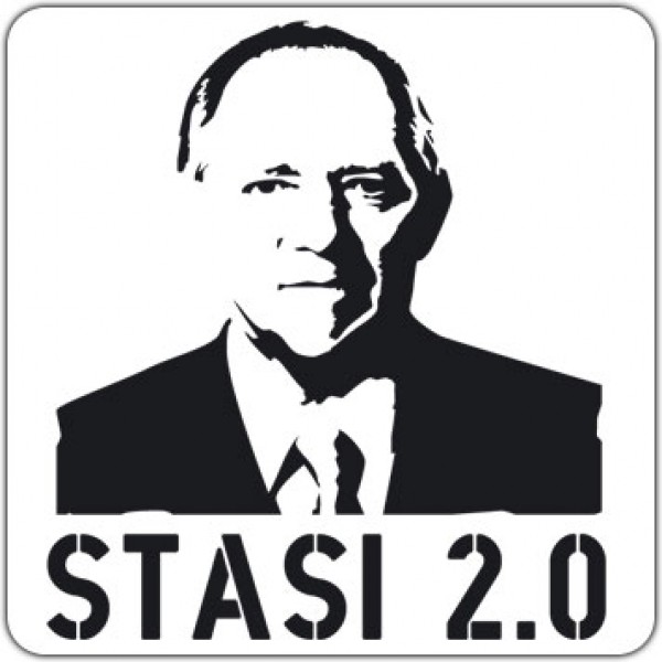 Maxi-Sticker - Stasi 2.0
