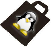 Baumwolltasche - 3D Tux