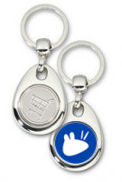 Schlüsselanhänger - Metall - xubuntu - Einkaufswagen-Chip Schlüsselanhänger - Metall - xubuntu - Einkaufswagen-Chip