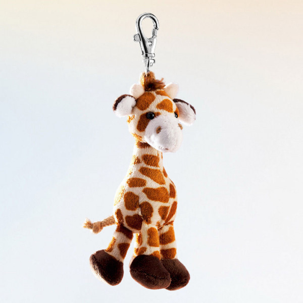 Schlüsselanhänger - Plüsch-Giraffe