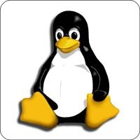 Maxi-Sticker - Tux Pinguin