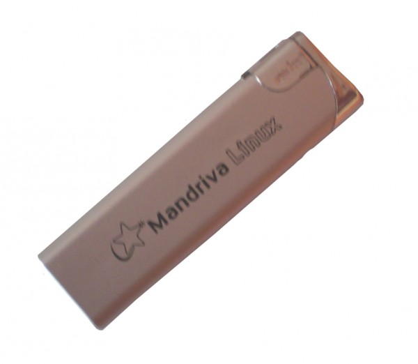 Mandriva Linux Elektro-Feuerzeug Elegance