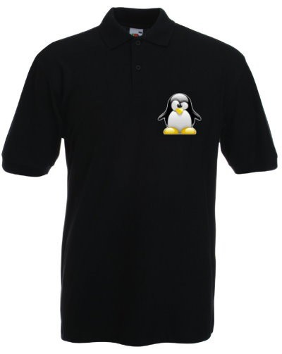 Polo-Shirt - 3D Tux