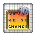 PC-Sticker - Gib Spam keine Chance